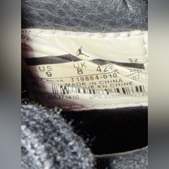 Jordan 4 11Lab4 Black Patent Leather Style - size 9 men’s - Picture 6 of 8